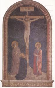Crucifixion with st dominic (mk05), Fra Angelico